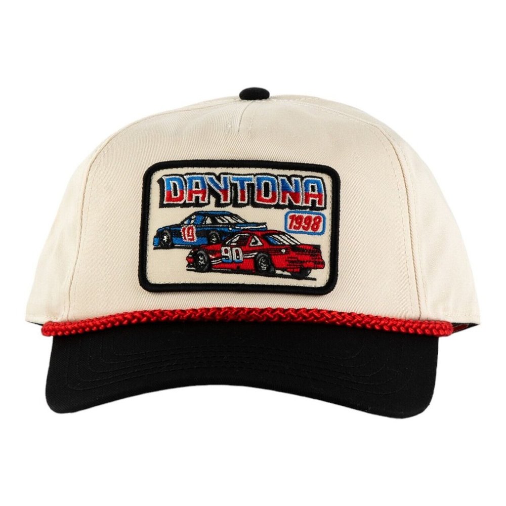 American Needle 1998 Daytona 500 Roscoe Rope Snapback Hat Cap